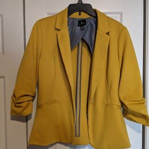 Mustard Yellow Blazer